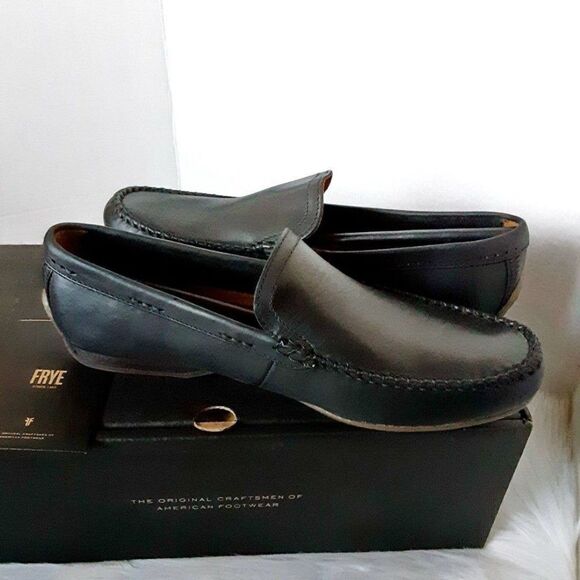 Frye Men\'s Loafer Boat Dress Shoes size 8.5D